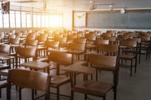 Organized and Sanitized Classroom