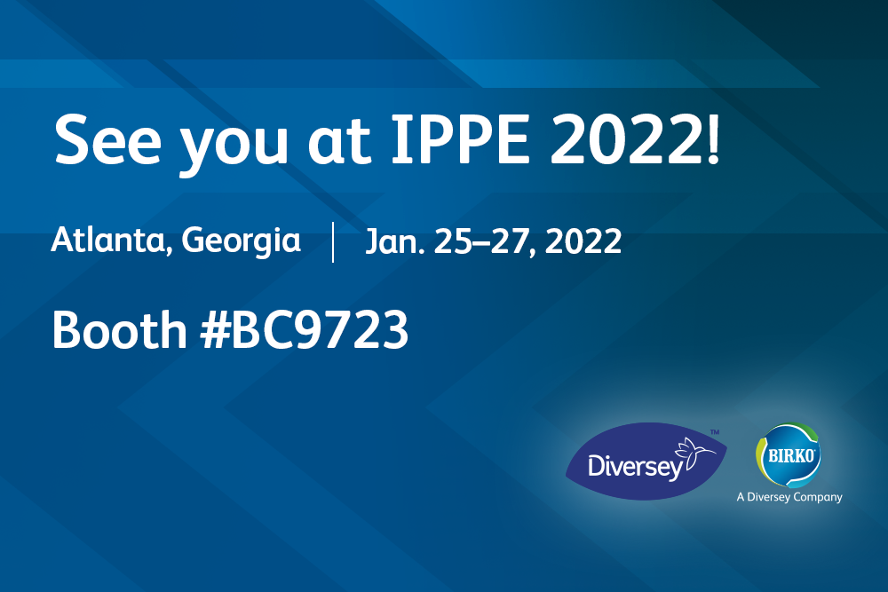 Birko and Diversey at IPPE 2022 in Atlanta, GA